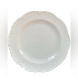 ROSENTHAL GERMANY CLASSIC  MONBIJOU WHITE PORCELAIN 6.5” / 16.5 CM PLATE
